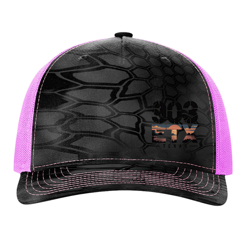 Kryptek Typhon/ Neon Pink - 112PFP - FRONT